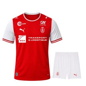 Equipación local del Reims para niños 2026-2027