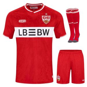 Maillot Kit Enfant Stuttgart Exterieur 2026 2027 Rouge (1)