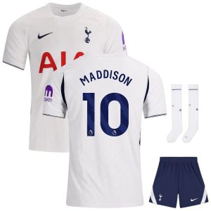 Tottenham Hotspur Home Kit for Kids 2026-2027 Maddison