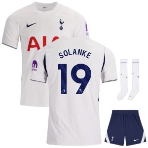 Tottenham Hotspur Home Kit Kids 2026-2027 Solanke
