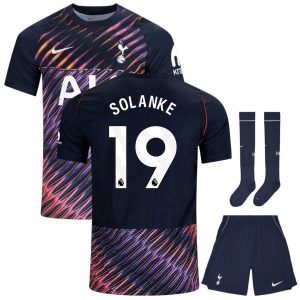 Tottenham Hotspur Away Kit for Kids 2026-2027 Solanke