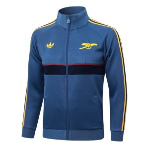 Survetement Arsenal Veste 2026 2027 Bleu Jaune (3)