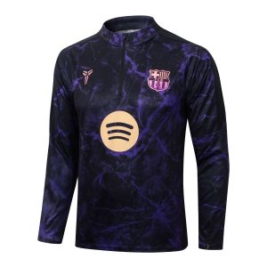 Survetement Barca Training 2026 2027 Noir violet (4)