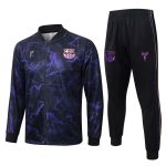 Survetement Barca Veste 2025 2026 Noir Violet (1)