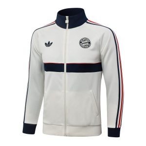 Survetement Bayern Munich Veste 2026 2027 Blanc Bleu (4)