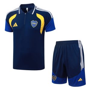 Survetement Boca Junior Polo 2026 2027 Bleu marine
