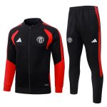 Survetement Manchester United Veste 2026 2027 Noir Charbon (3)