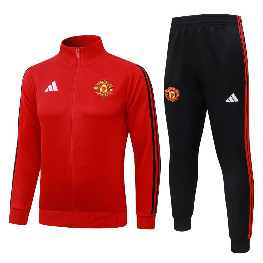 Survetement Manchester United Veste 2026 2027 Rouge Vif (1)