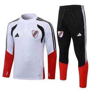 Survetement River Plate Training 2026 2027 Rouge blanc