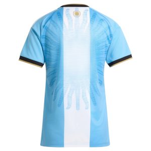 Maillot Argentine Femme Hommage Messi Dernier Match (2)