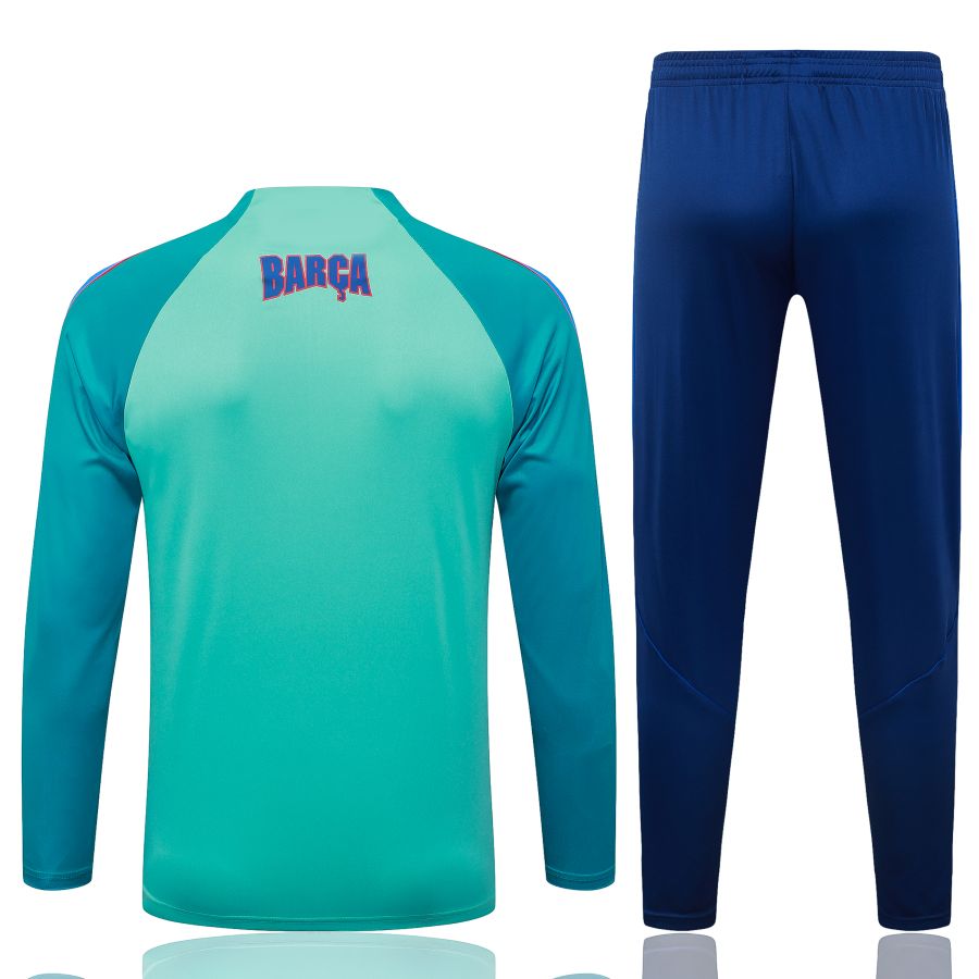 Survetement Barca Training 2026 2027 Vert (2)