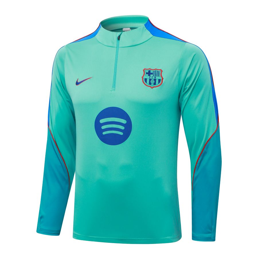 Survetement Barca Training 2026 2027 Vert (4)