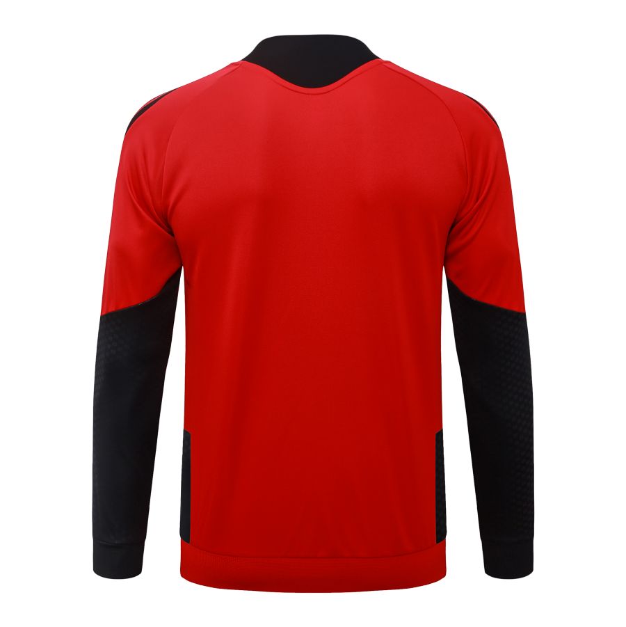 Survetement Manchester United Veste 2026 2027 Rouge Noir – Image 3