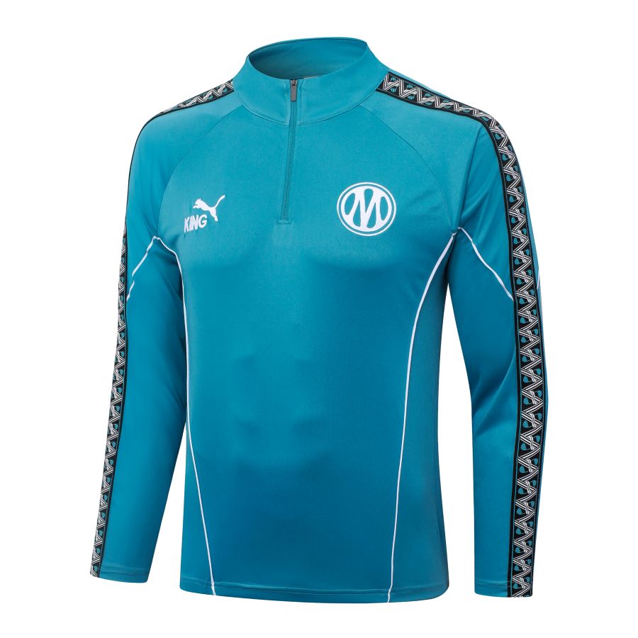 Survetement OM Training 2026 2027 Bleu Turquoise – Image 2